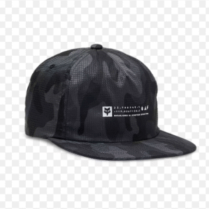 Gorra Fox ajustable Base Over Negro Camo Os