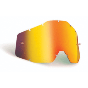 FMF POWERBOMB/POWERCORE Replacement - Sheet Mirror Red Lens